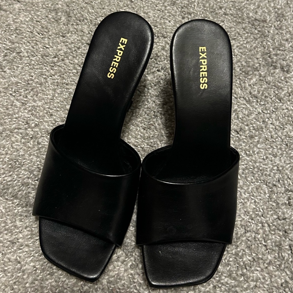 Express Women's Black Heels